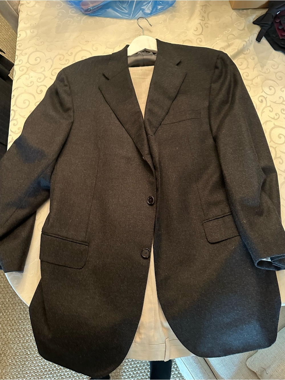 Classic Men's Black Blazer - Versatile Tailored Jacket Hartwood x Loro piana